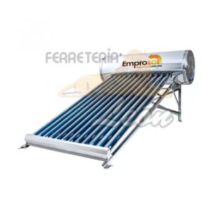 Calentador solar emprosol de 210 lt de 15 tubos