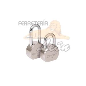 Candado hermex CA-65Q acero llave de puntos