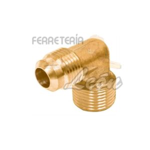 Codo estufa 3/8 - 1/2 iusa cod.312016