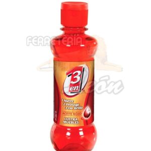 Aceite 3 en 1 rojo muebles 240ml