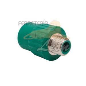 Adaptador macho PPR 25mm x 1/2 rotoplas