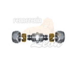 Cople PE-AL-PE 1/2" de laton alfa XL-53-13