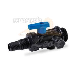 Multiconector rotoplas c/valvula esf. y tuerca union