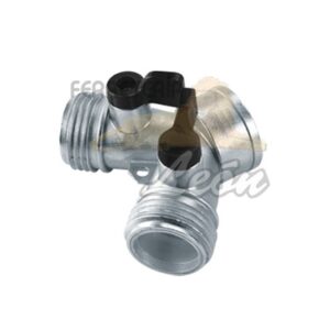 Adaptador tipo Y aksi 102416 metalico