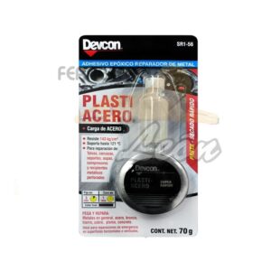 Plastiacero pasta 70gm SR1-56 rapido negro devcon
