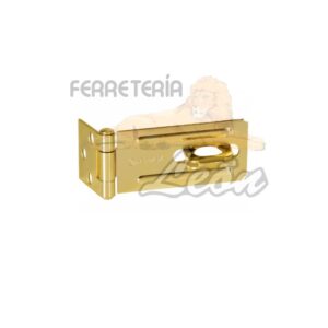 Porta candado hermex cod.43740 latonado