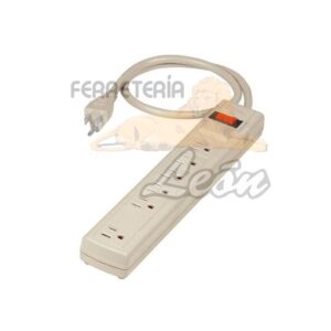 Multicontacto volteck cod.47182 de 6 entradas