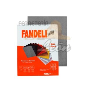 Lija agua fandeli 0060 (paquete 25pzas)