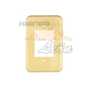 Placa montana aluminio 3 unidades #1408