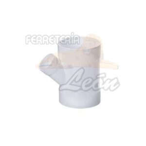 Te pvc sanitario doble de 100mm amanco 922083