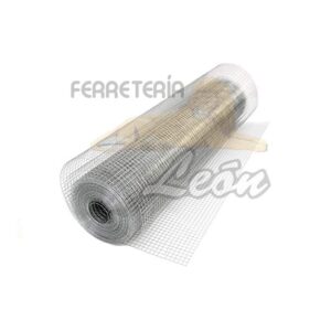 Tela criba 4 x 4 grano de plata cal. 24 deacero clave 71514900